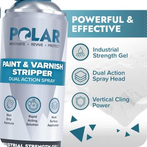Polar Paint Stripper Spray 6 x 500ml – Fast-Acting Remover