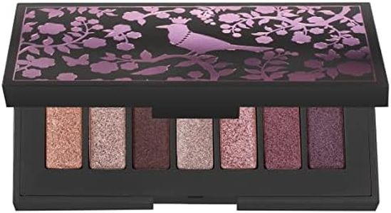 Butter London Glazen Smooth Silk Shadow Palette - Soft Texture Eye Makeup Creates Sheer to Bold Finishes - Buttery Smooth Pressed Powders Blends Easily - Adds Shimmering Effect - Mauves - 10 g