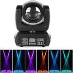 150W LED Moving Head Lights Beam GOBO 18 Face Roto Prism Super Bright Dj Disco Light Stage Light (150W-1PCS)