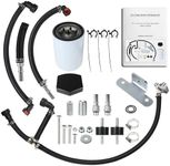 ZNB 7031190 CP4 Disaster Prevention Bypass Kit with Upgraded Braided Line Compatible with 2011-2022 Ford F250 F350 F450 F550 Super Duty 6.7L Powerstroke Diesel, Replaces CP4-6.7F-BP-G2.1