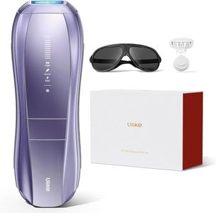 Ulike Laser Hair Removal, Air 10 IPL Hair Removal for Women and Men, 65°F Ice-Cooling Contact, Dual Lights, Skin Sensor & SHR Mode* for Nearly Painless, Effective & Long-Lasting Hair Removal from Home