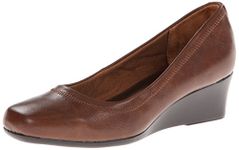 LifeStride Women's Groovy Wedge Pump, darktan, 5.5 M US