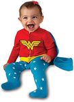 Rubies Costume (Canada) Baby Girl's DC Comics Superhero Style-Wonder Woman Costume, Multi, 0-6 Month