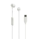 Skullcandy in-Ear Wired Earbuds with USB-C, Noise Isolation, Microphone, Call and Track Control, Enhanced Audio Drivers, Compatible with Smartphones, Tablets, and Laptops – Bone