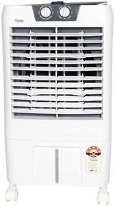YGen Aster 35L Portable Air Cooler | Desert Cooler for Home | Copper* Motor | Honeycomb Pads | Powerfull Air Throw | Works on Battery | Energy Saver | 3-Speed Control | 2-Year Warranty | White