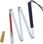 White Cane, Aluminum Folding Cane f