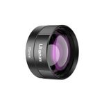 ULANZI CL-003 Phone Macro Lens, HD 75mm Phone Camera Lens for 17mm Thread, Compatible with iPhone Samsung Smartphone Cage Case with 17mm Adapter