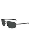 Columbia Men's Fir Ridge Sunglasses, Shiny Black/Solid Green Lens, One Size