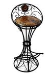 Iron Bar Stools Rustic