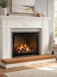 Salcod Fireplace Baby Proofing – Soft Brick Cover for Baby Proofing, 90” Foam Bumper Set for Fireplace Edge Protection, Bumpers for Babies & Toddlers, Easy to Install, Safe & Stylish