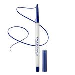 FACESCANADA Ultime Pro Twist Metallic Eye Kajal Liner stick - Azure,0.35G|High Impact Intense Color In 1 Stroke|24Hr Long Stay|Matte Finish|Soft Texture|Waterproof&Smudgeproof|Made With Carnauba Wax