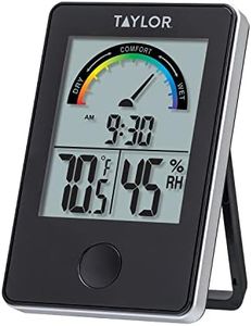 Taylor Precision Products Indoor Comfort Level Thermometer and Hygrometer