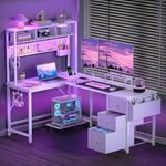 DOMICON L Shaped Gaming Desk 94.5" 