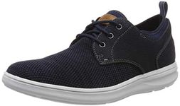 Rockport Men's Zaden Plain Toe Oxford Trainers, Blue (Navy Nubuck/Mesh 002), 9.5 (44 EU)