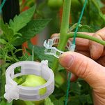 100 PCS Premium Plant Supports, Garden Clips, Trellis Clips, Gardening Tool Stand for Tomato, Vine, Vegetables, Flowers, Stalks, Twine, Wire to Grow Upright, Beautiful and Healthier