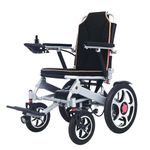 Foldable Electric Wheelchair Folding Power Chair Mobility Chair 20 ah Battery 6 KMPH 250W Motor