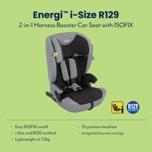 Graco Energi i-Size Booster Seat – Meteor Grey