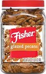 Fisher Snack Glazed Pecans, 24 Ounc