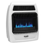 Dyna-Glo BFSS20LPT-4P 20,000 BTU Liquid Propane Blue Flame Thermostatic Vent Free Wall Heater, White