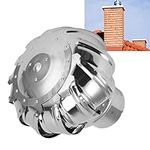 Stainless Steel Power Roof Ventilator, Automatic Silent Pipefit Roof Ventilating Fan, Wind Turbines Air Vent Attic Ventilator, Automatic Gable Mount Attic Ventilator Fan