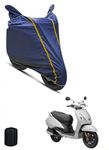 AUTOBIRSA Waterproof Scooty Cover for Tvs Jupiter 125 with Free Storage Bag and Dustproof and Rain Proof Scooty Body Cover for Tvs Jupiter 125