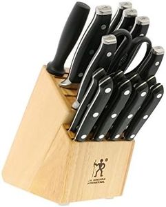 J.A. HENCKELS International Forged Premio 17-Piece Block Knife Set