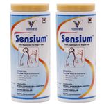 Tails Nation Sensium Powder Feed Supplement for Dogs & Cats - Pack of 2 (Hypo-Allergenic | Highly Digestible Protein)
