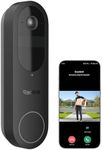 Reolink 2K Battery Doorbell Camera Wireless, 4MP Video Doorbell with 1:1 Head-to-Foot View, People/Vehicle/Package Recognition, 2.4/5GHz Wi-Fi, 2-Way Audio, Video Call, Local Storage, No Monthly Fee