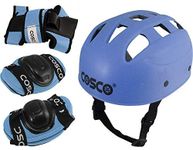 Cosco Protective Kit for Skating, 4 in 1 Protective Kit Includes 1 Head, 2 Knee 2 Elbow & 2 Pam Guards Skating Kit - Beginner, Multicolor