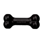 KONG - Extreme Goodie Bone Most Durable Natural Rubber Dog Bone for Power Chewers - Black - for Large Dogs