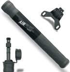 SKS Germany Airflex Racer Bicycle Mini Pump, Black