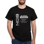 CafePress Ncis Gibbs' Rule #4 Dark T Shirt Men's Traditional Fit Dark Casual Tshirt Black