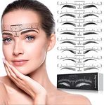 Skymore Eyebrow Ruler, 100Pcs Eyebr