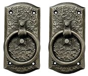 Adonai Hardware Zuriel Antique Iron Door Knocker (2, Antique Brushed Nickel)