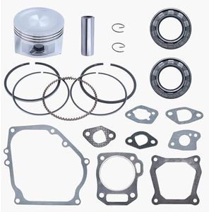 68mm Piston Rings Gasket Oil Seal Rebuild Kit for Honda GX160 GX200 168F 5.5/6.5HP 2-3.5kw Gasoline Generator Trimmer Engine