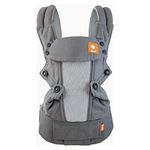 Baby Tula Coast Explore Mesh Baby Carrier, Adjustable Newborn to Toddler Carrier, Ergonomic and Multiple Positions for 7 – 45 pounds (Coast Graphite)