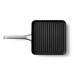 Calphalon Premier Hard-Anodized Nonstick 11-Inch Square Grill Pan, 11 Inch, Black