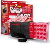 ThermalMax Reusable Heat Pack - Long-Lasting, Up to 2 Hours of Therapeutic Heat, Fast-Heating Relief Wrap with Adjustable Straps, Best For Pain Relief, Muscle Comfort, Knee, Back, Hip Surgery - Medium