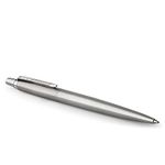 Parker Jotter Ballpoint Pen, Stainless Steel with Chrome Trim, Medium Point, Handwriting Pens & Stationery Supplies, Blue Ink, Gift Box