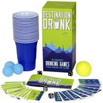 Destination Drunk - 15 Craziest Drinking Games for Adults Party from Around the Globe, Beer Pong & More, The Best & Exciting Adult Party Games from Japan, Peru, Germany, & More, Great Stocking Fillers