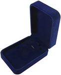 Zngou Velvet Necklace Gift Box Blue