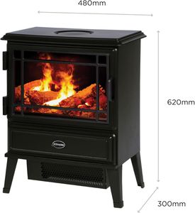 Dimplex Gosford Optimyst Electric Stove – Realistic Flame Effect Heater