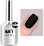 GAOY Matte Gel Top Coat for Gel Nail Polish, 16ml No Wipe Matte Finish for Long Lasting UV Gel Nail Art DIY