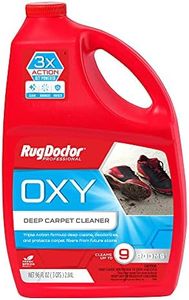 Rug Doctor Triple-Action Oxy Carpet Cleaner Deep Cleans, Deodorizes, and Refreshes Carpet & Upholstery, 96 oz, Daybreak Scent, Professional-Grade, RED