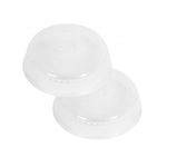 Set of 2 Ventilated Microwave Food Plate Dish Cover Kitchen Cooking, Pack of 2