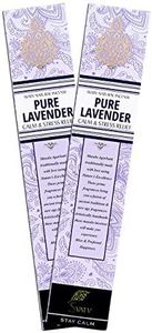 SVATV Lavender :: Hand Rolled Masala Incense Stick Made in India 15g Pack of 2