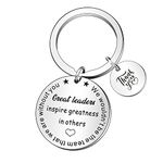 WTOPP Leaders Boss Appreciation Gifts Keyring For Christmas Men Women Office Gifts for PM Supervisor Mentor Leader Birthday Thank You Leaving Going Away Gifts Retirement Gifts