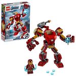 LEGO 76140 Marvel Avengers Iron Man Mech Buildable Toy, Battle Action Figure Playset for Kids 6 + Year Old