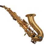 Eastern music German style gold lacquer curved soprano saxophone with engraving