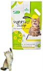 Basil Purrfect Scoop Cat Litter | Plant Based TOFU Cat Litter | 7 LTR | 100% Natural & Biodegradable (Milk Scent) (Pack of 1)